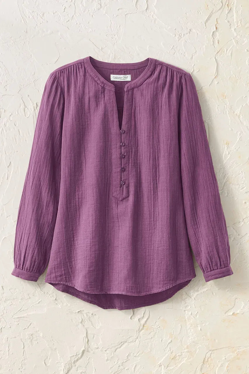 Summer Breeze Gauze Pullover