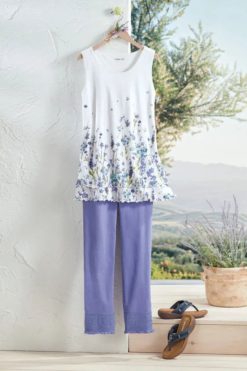 Joy of Flowers Knit Tunic