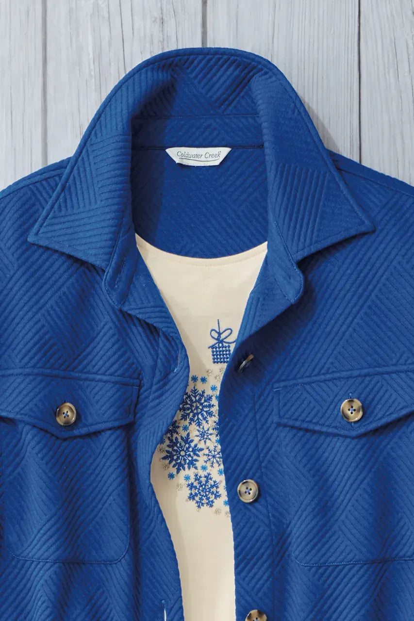 Soft Impressions Shirt Jacket