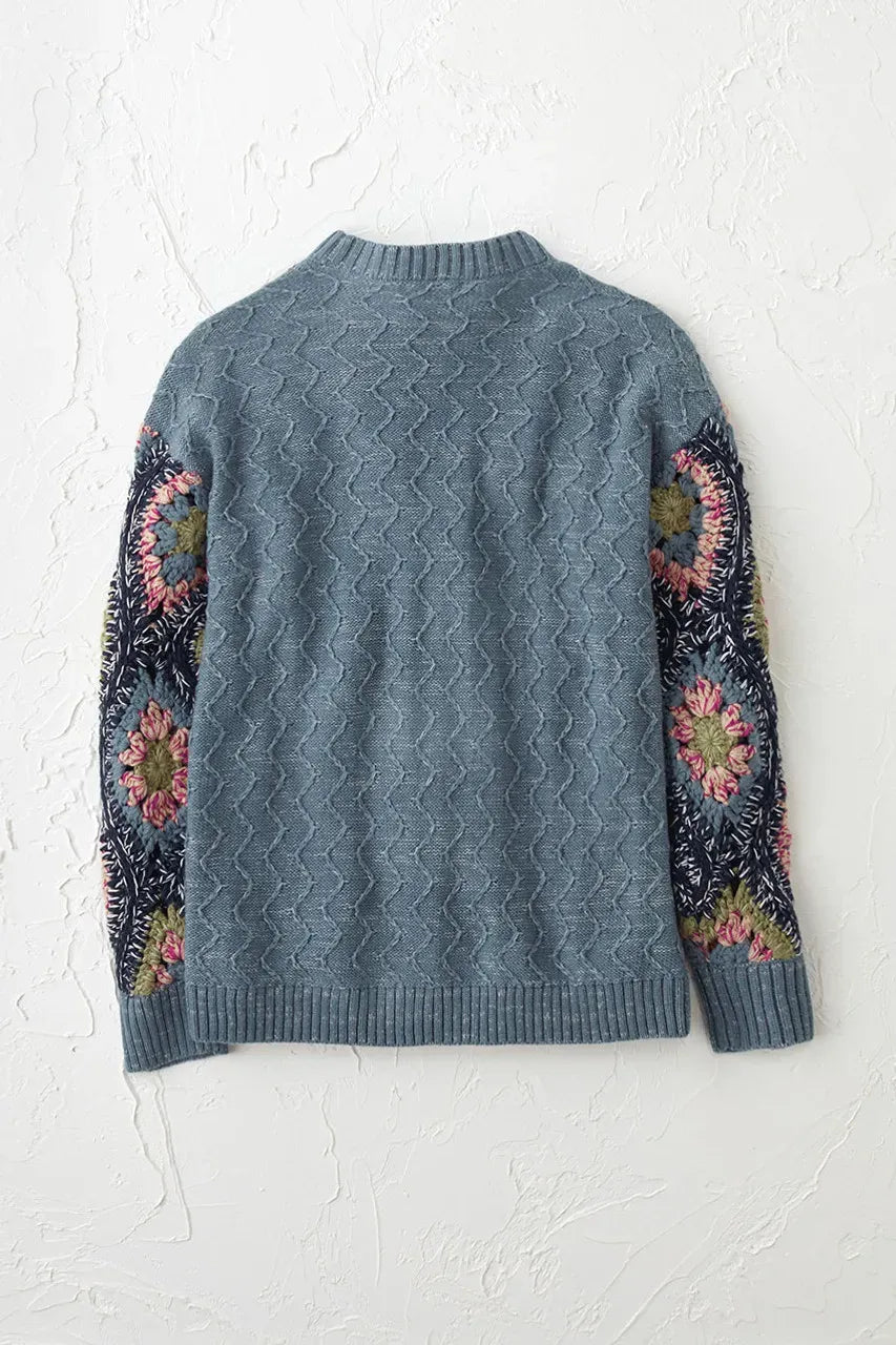 New Roads Crochet Cardigan