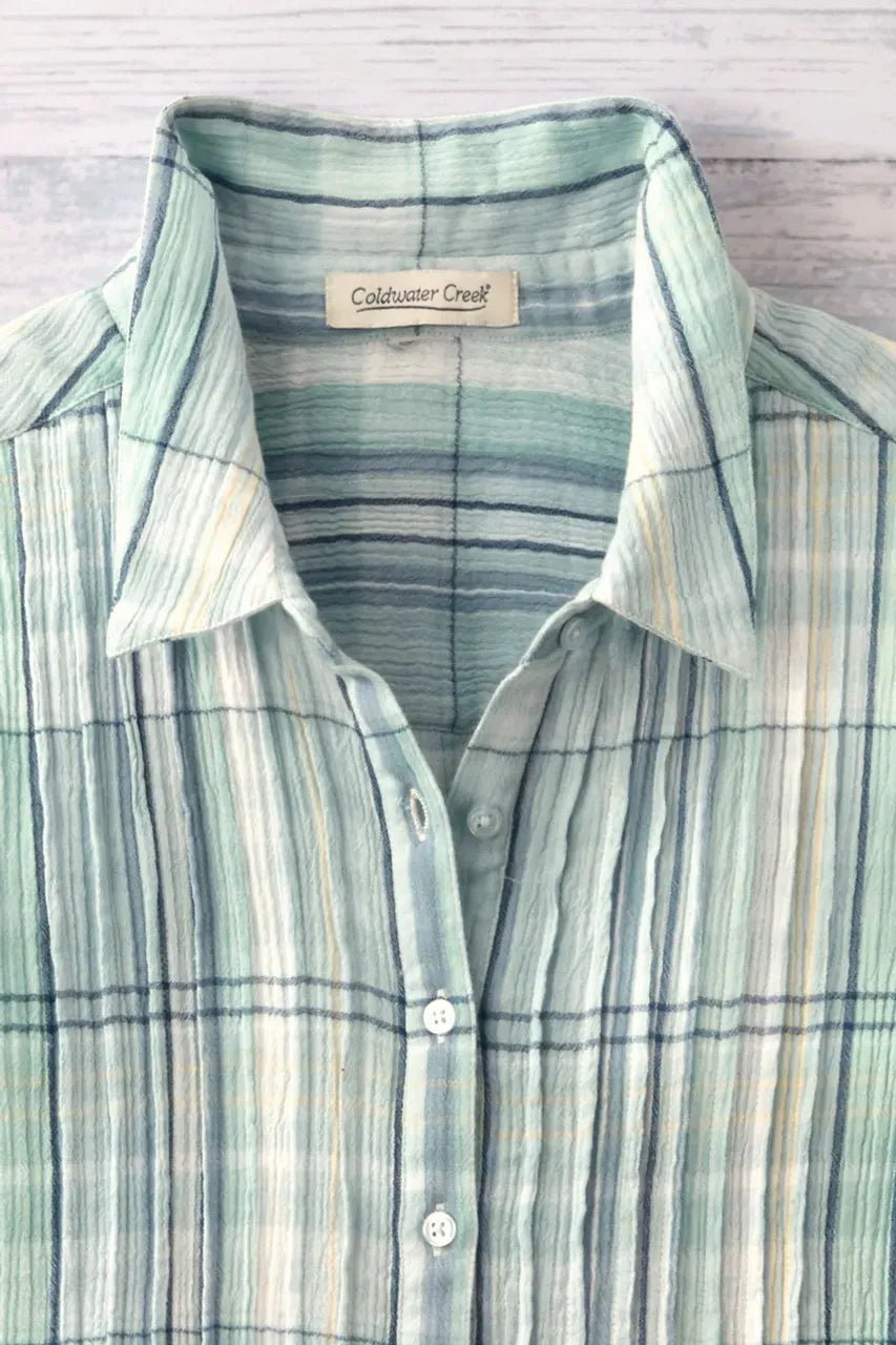 Ripple Creek Plaid Popover