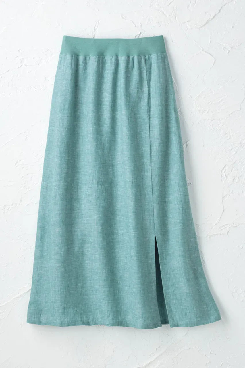 Easy Days Linen Maxi Skirt