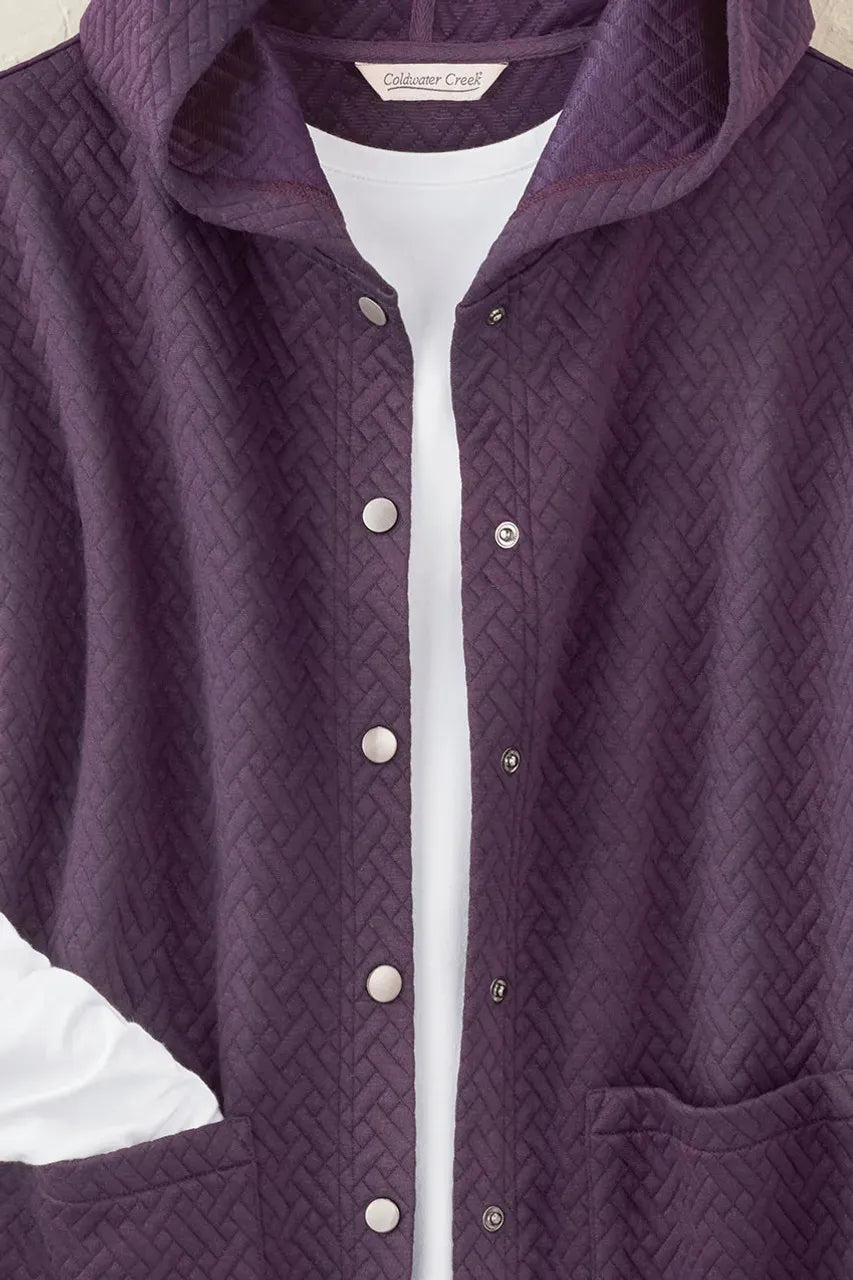 Cap-Sleeve Quilted Vest