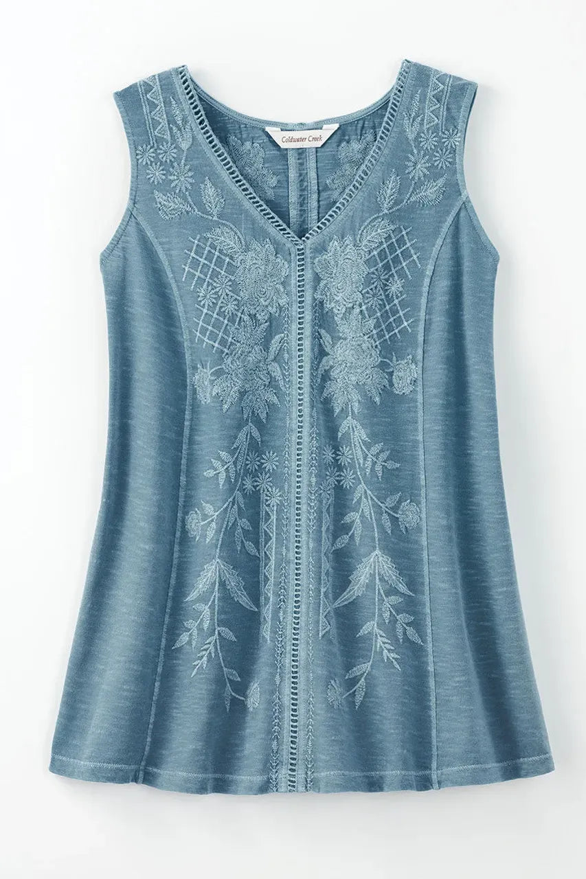 Sweetwater Embroidered Tank