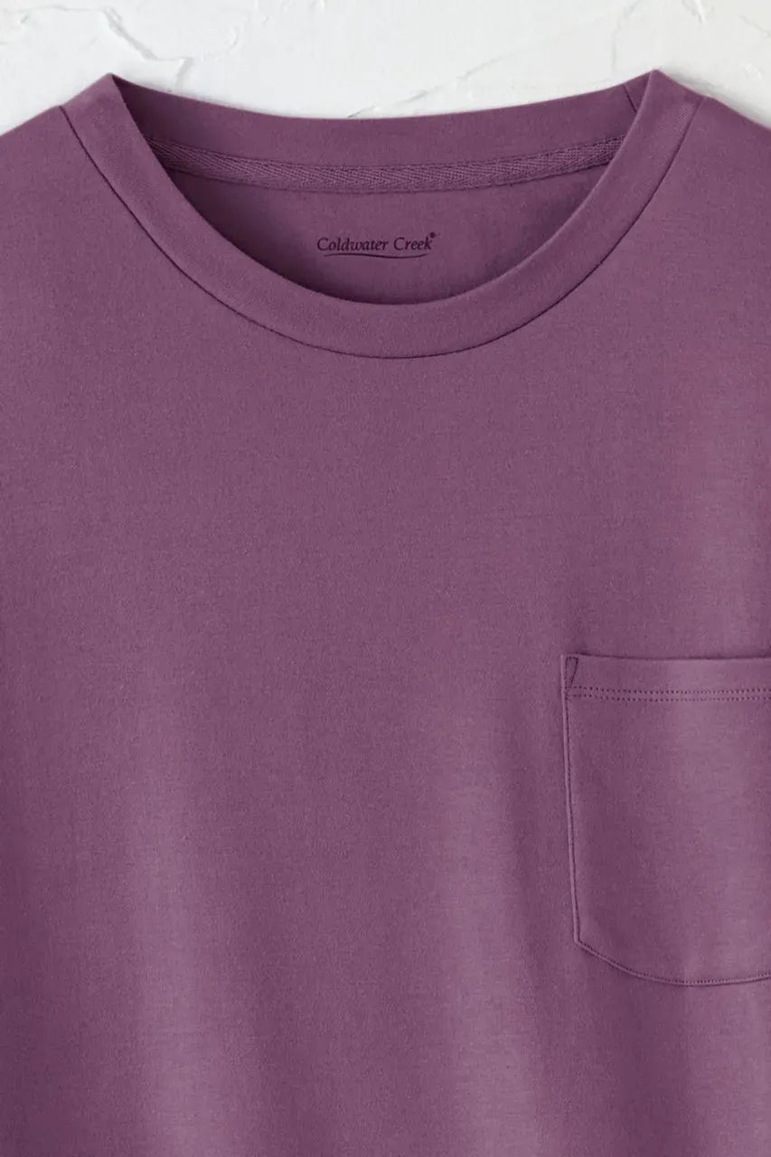 #BestCottonTM Boxy Pocket Tee