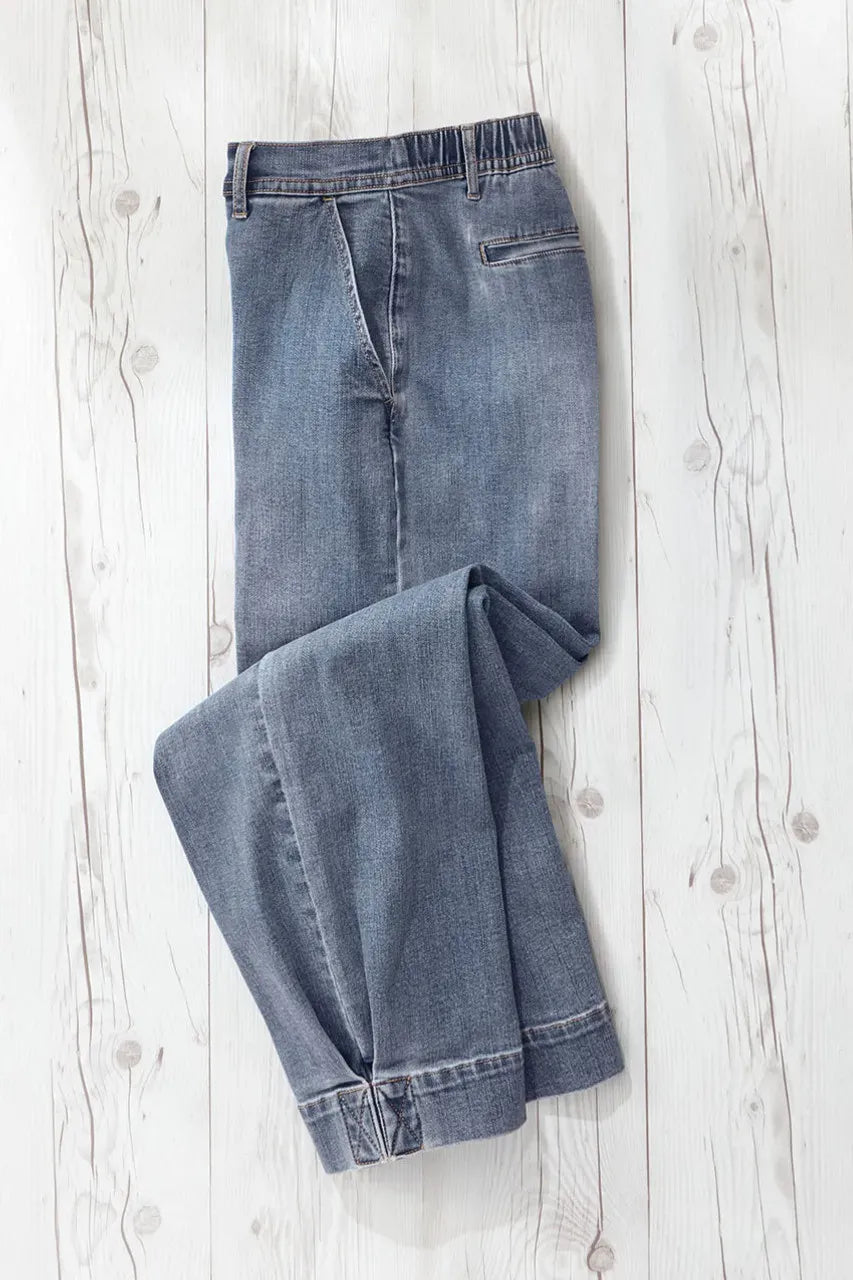 Lantern-Leg Jeans