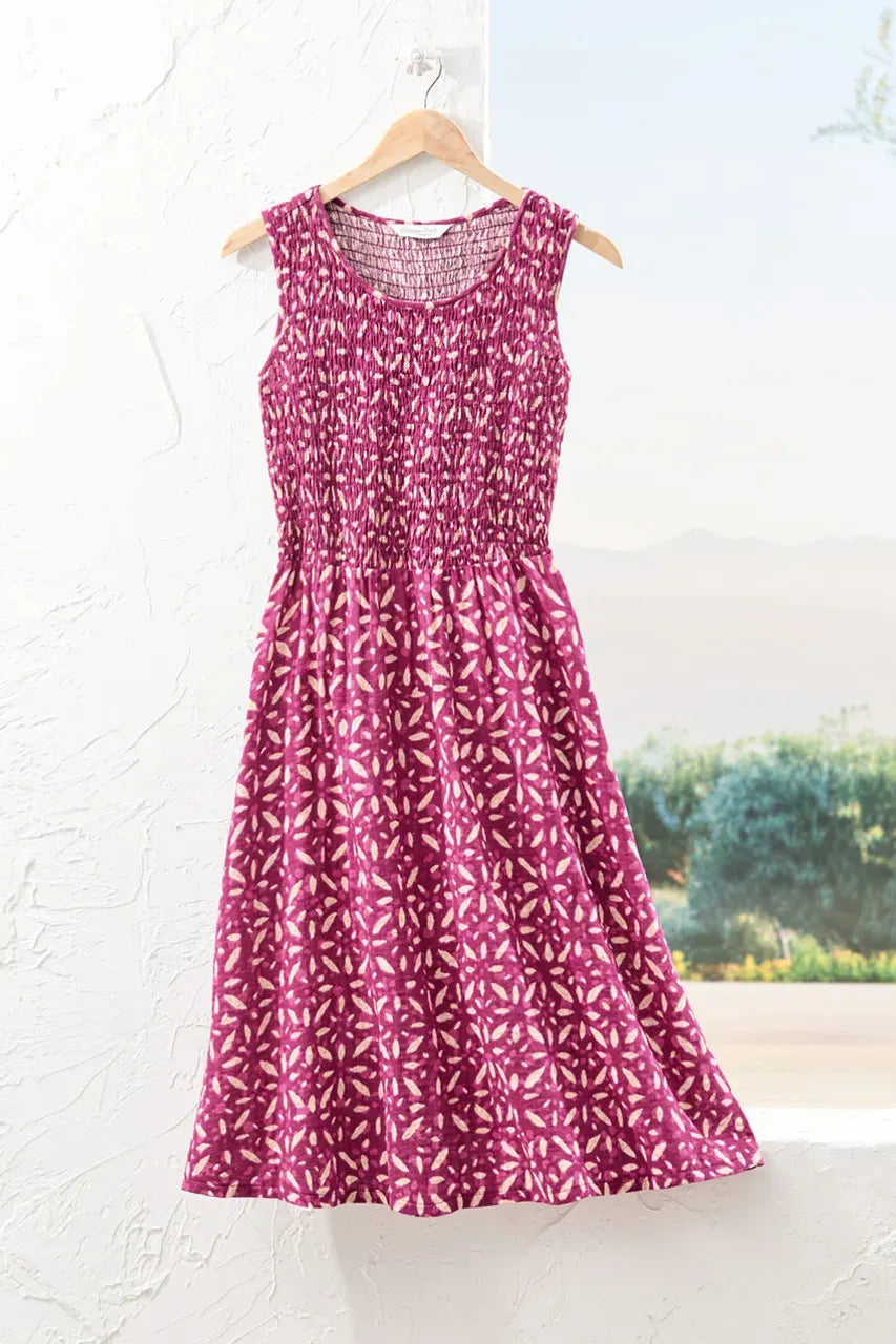 Batik Dreams Smocked Gauze Dress