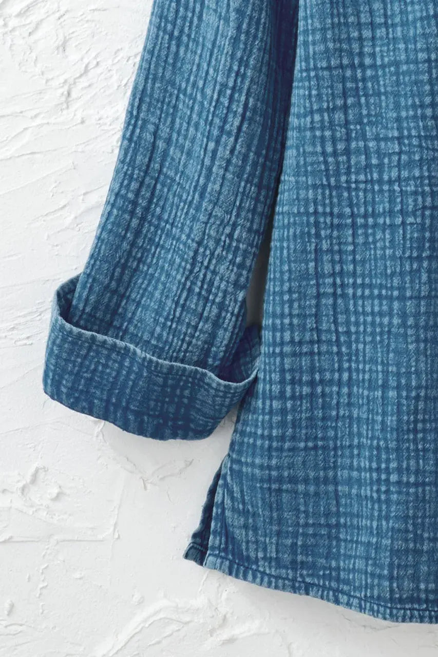 Vintage Wash Gauze Big Shirt
