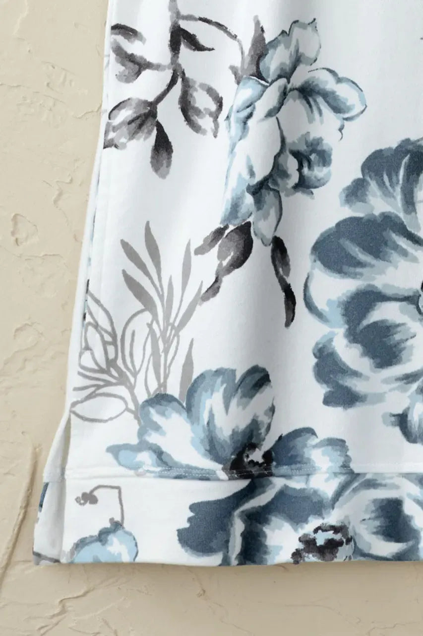 Faded Florals Sweatshirt