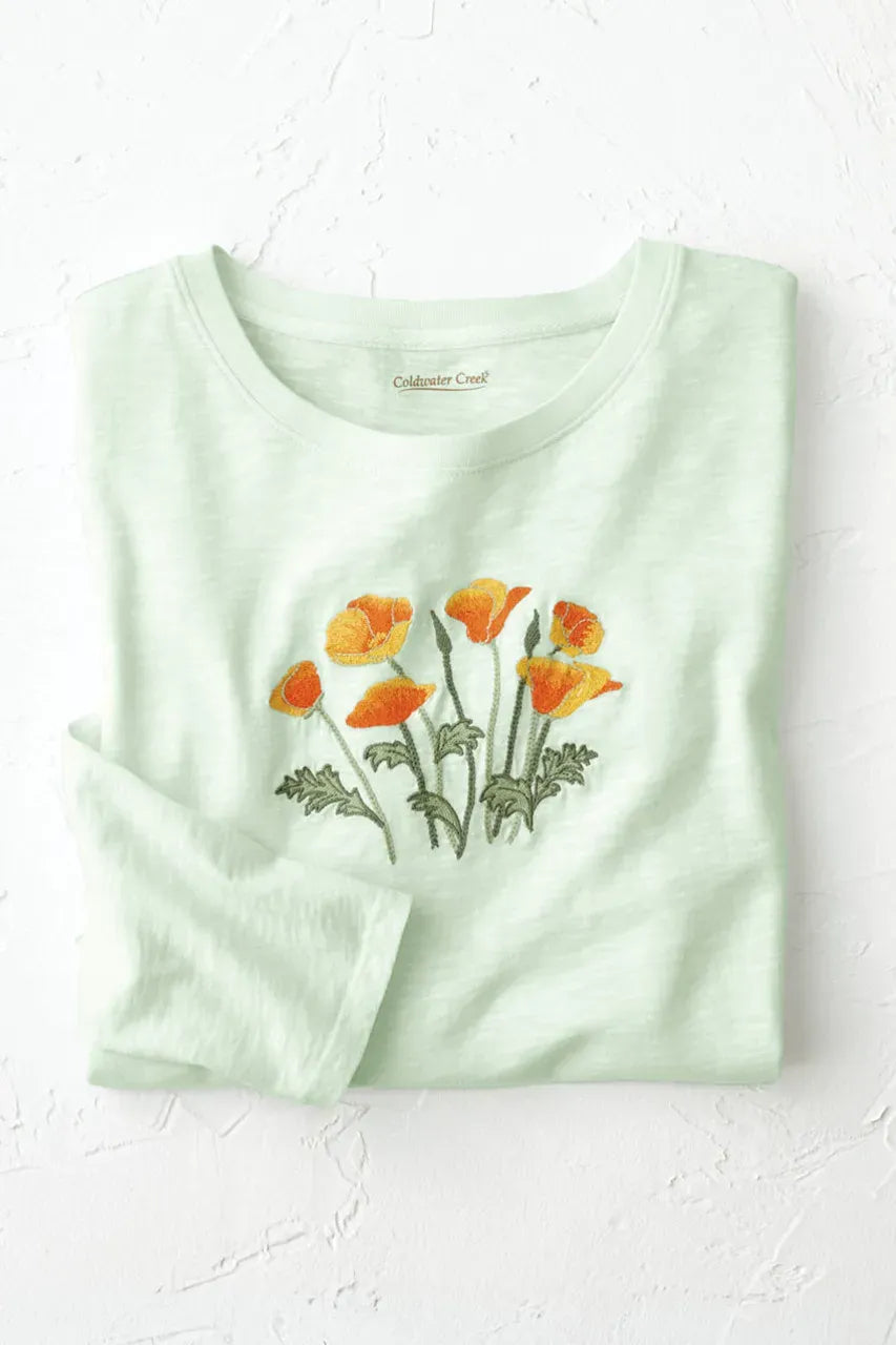 Golden Poppy Tee