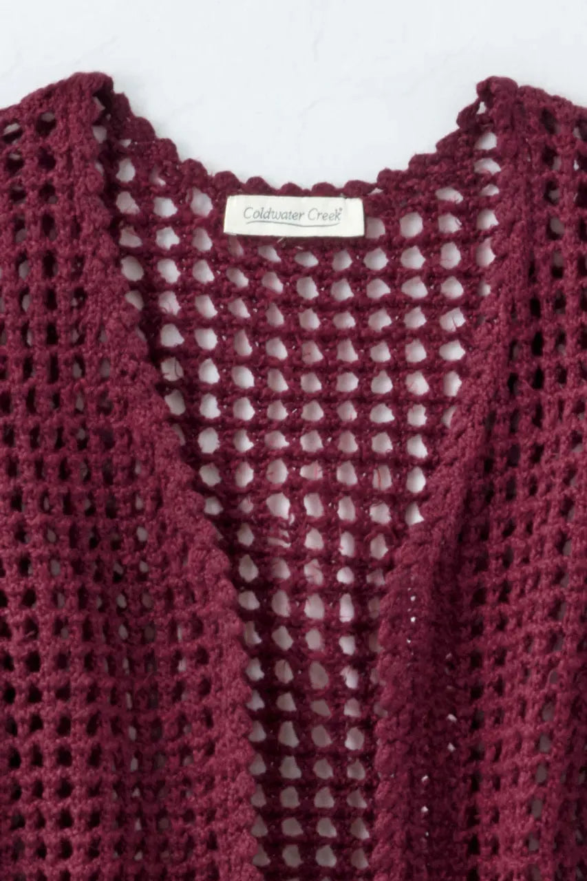 Latticed Sweater Shrug