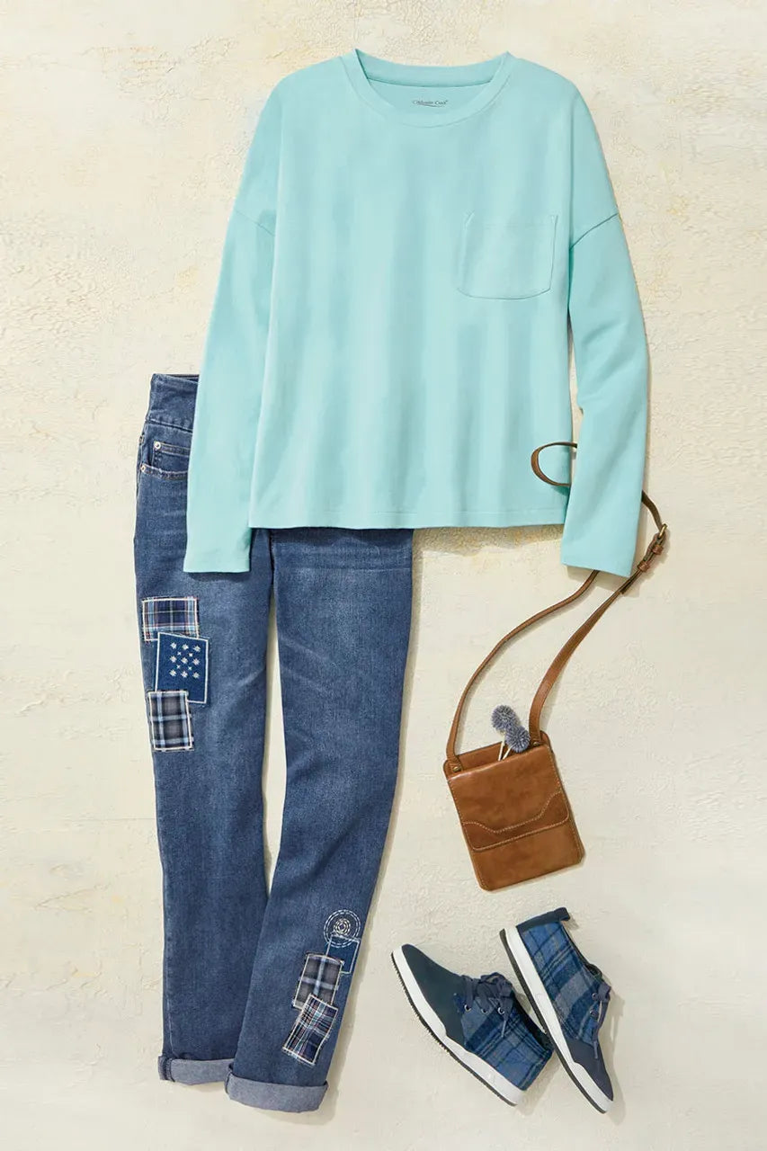 #BestCottonTM Boxy Pocket Tee